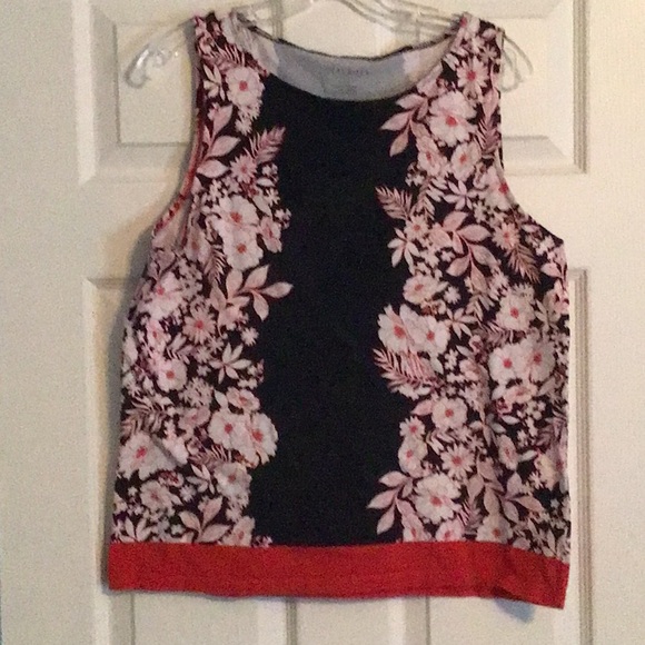 Talbots Floral Tank Top - Picture 1 of 2